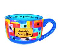 Jewish Penicillin Ceramic Soup Bowl/Mug by Jessica Sporn 28oz