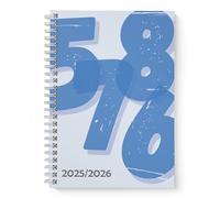 Jewish Pocket Calendar | 5786 (2025-2026) | Minimalist Design