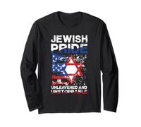 Jewish Pride Unleavened and Unstoppable Star Long Sleeve T-Shirt