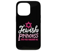 Jewish Princess You May Worship Me Funny Jew Hanukkah Girls Case for iPhone 13 Pro