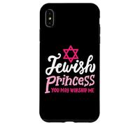 Jewish Princess You May Worship Me Funny Jew Hanukkah Girls Case for iPhone XS Max