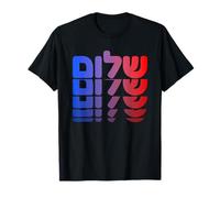 Jewish Shalom Peace Paz Judaica Israel Zionist Word Design T-Shirt