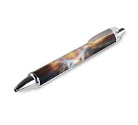 Jewish Star Ballpoint Pen for Office Work 4 PCS | Funny Retractable Pens Medium Point 0.5mm Soft Grip for Men Women
