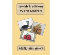 Jewish Traditions Word Search Puzzle Book: Holidays, Food, and Culture