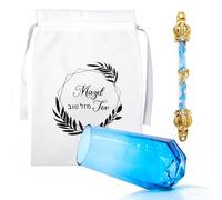 Jewish Wedding Breaking Glass Kit - Jewish Gifts Kit with Chuppah Breaking Glass & Mezuzah Case & Silk Drawstring Bag, Chuppah for Wedding Gift Keepsake for Groom or Bride Marriage Engagement