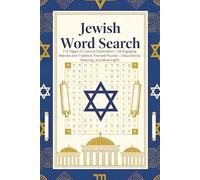 Jewish Word Search Puzzle Book: 112 Pages of Cultural Exploration | 56 Engaging Hebrew and Tradition-Themed Puzzles | Educational, Relaxing, and Meaningful