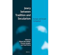 Jewry between Tradition and Secularism: Europe and Israel Compared: 6 (Jewish Identities in a Changing World, 6)