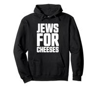Jews For Cheeses Jewish Cheese Love Bagels Kosher Shavuot Pullover Hoodie