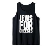 Jews for Cheeses Jewish Cheese Love Bagels Kosher Shavuot Tank Top