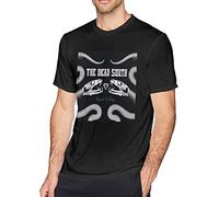 JEWUNO957 The Dead South Sugar & Joy Vintage Men's Cotton Sport Short Sleeve t-Shirt Black (3X-Large)