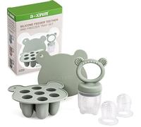 JEXFUN Silicone Fruit Food Pacifier & Breast Milk Ice Lolly Freezer, Baby Food, Storage Container, Breast Milk, Ice Cubes for Baby Teething & Infants, Self-Feeding, BPA Free