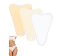 JEXOWIQ Pack of 3 Camel Toe Concealer, Camel, Anti-Camel Underwear, Camel Toe Underwear, Seamless Camel Toe Hider, Anti Camel Toe Cover Silicone Insert, No Camel Toe Underwear Guard, Reusable