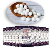 JEXUUD 500 Moth Balls for Wardrobe, Old Fashioned Natural Moth Balls, Wardrobe Mildew and Anti Insect Garden Care, Highly Effective and Easy to Use