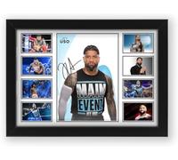 Jey Uso Signed Poster Print- Limited Edition Autograph Fan Gift - Collectible Memorabilia Merchandise Unframed A4 (30x21cm)