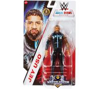Mattel WWE Jey Uso Action Figure, Main Event Series #157, 6-inch Collectible Superstar with 14 Articulation Points & Life-Like Look, JGD35
