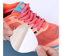 JEYANG Shoe Patch Sneakers Vamp Repair Sticker Subsidy Sticky Shoes Insoles Heel Protector Shoes Worn Holes Repair Lined Anti-Wear Heel Foot Care Tool,White 4Pcs