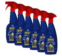 Jeyes BBQ Cleaner (6 x 750ml) - Fast-Acting Formula Cuts Through Burnt-On Food and Grease - BBQ Oven Cleaner Heavy Duty - Odour and Taint-Free - Safe for Grills, Racks and BBQ Surfaces