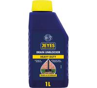 Jeyes Drain Unblocker 1L Outdoor Drain Unblocker Liquid Heavy Duty Dissol