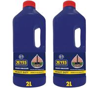 Jeyes Drain Unblocker (2 x 2L) - Outdoor Drain Unblocker Liquid Heavy Duty - Dissolves Grease, Hair and Food Waste - Powerful Formula Works in 30 Minutes - Easy to Use, No Dilution