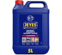 Jeyes Driveway, Concrete & Masonry Cleaner 5L - Heavy Duty Brick and Patio Cleaner - Concentrated Oil Remover for Driveways - Removes Grease, Moss & Algae (Makes 50-100 Litres) - Pressure Washer Safe