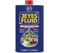 Jeyes Fluid Classic Premium Patio Cleaner 1L Concentrated Formula Makes 20L Outdoor Disinfectant for Patios, Greenhouses, Plant Pots - Kills 99.9% Bacteria