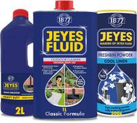 Jeyes Fluid Jeyes Outdoor Hygiene Bundle - Complete Kit For Cleaning Outside - Pack Of 3