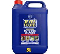 Jeyes Fluid Outdoor Cleaner (5 Litre). Multi Use Disinfectant Liquid - Kills 99.9% Bacteria, Patio Cleaner Fluid for Greenhouses, Paths, Pet Housing - Tackles Dirt, Rust & Limescale - Protects Family