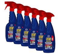 Jeyes Fluid Outdoor Cleaner Spray (750ml, Pack of 6) - Ready to Use Disinfectant - Fluid Spray Kills 99.9% of Bacteria - Patio Cleaner for Paths, Pet Housing, Greenhouses - Tackles Dirt & Stains