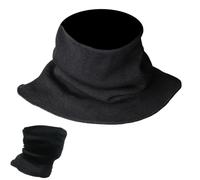 JEYILKIT Welding Neck Cover Neck Protector, Cut & Fire Proof Neck Gaiter for Welding, Firefighting, Motocycle, Black, Large