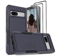 Jeylly Case for Google Pixel 7a Phone Case, Shockproof Dual Layer Protection Anti Drop Dustproof Armor Protective Women Men Cover Thin Slim Case for Google Pixel 7a, Navy Blue