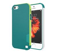 Jeylly for iPhone 5/5S/SE Case, [3 Color] Slim Hybrid Impact Rugged Soft TPU & Hard PC Bumper Shockproof Protective Anti-slip Case Cover Shell for iPhone 5/5s/SE - Green