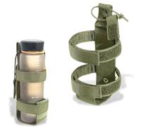 JEYORZY 1 Piece Water Bottle Cover, Tactical Molle Water Bottle Bag, Tactical Bottle Holder, Adjustable Simple Water Bottle Holder, Suitable for Various Outdoor Activities, Army Green