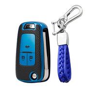 JEZOE Car Key Case 3 Buttons Folding Cover Keychain，fit for Chevrolet Cruze Malibu fit for Opel Astra Zafira Insignia fit for Buick