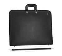 JF HOME BLISS Art Portfolio Case with Shoulder Strap, Weather-Resistant Artist Portfolio Carrying Case for Students, Art Presentation Storage Folder Bag for Sketch Drawing Painting Boards (A3)