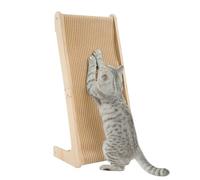 JF HOME BLISS Dual-Use Sisal Cat Scratcher, Large Cat Scratcher, L Shape Scratch Pad for Indoor Cats 69cm H Wall Furniture Protector for All Cats Playing, Relaxing