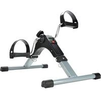 JF HOME BLISS Grey Mini Pedal Exerciser - Compact 48x41x30cm Steel & Rubber Exercise Bike for Home & Office (Leg/Arm Training)