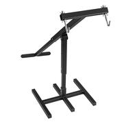 JF HOME BLISS Manual Bin Compactor for 240L Bins Heavy Duty Rubbish Press Outdoor Waste Recycling Hand Tool Manual Trash Compactor Rubbish Press for Home Garden Restaurant Community Use Black