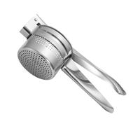 JF HOME BLISS Potato Ricer Heavy Duty Stainless Steel Potato Masher & Press with Fixed Disc Large Capacity for Fluffy Mashed Potatoes Fruit Puree Dishwasher Safe Kitchen Tool Silver