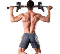 JF HOME BLISS Wall Mounted Pull Up Bar for Home Gym, 200kg Heavy Duty Wall Pull Up Bar, Chin Up Bar with Strong Metal Construction for Strength Training & Fitness Workouts