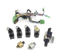 JF011E RE0F10A CVT Transmission Solenoid Kit With Dual Switches And Stepper Motor Compatible With Certain Compact Sedan Models(Dual Switches)