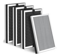 JF260 Replacement Filter for JF260,JF260S Air Purifier, 4-Pack | 3-in-1 Pre-Filter, High-Efficiency and Activated Carbon Filtration System, Replace Part #JF260-RF, Fits DeedMo AP-1273