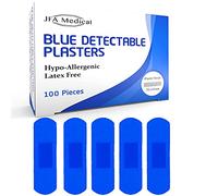 JFA Medical Blue Plasters 100 Plasters per Pack (Medium (72 x 19mm))