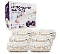 JFA Medical Cotton Crepe Bandages 10cm x 4.5m - Box of 6