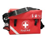 JFA Medical Emergency Large Red First Aid Bag with Shoulder Strap - Empty