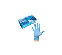 JFA Medical Extra Large XL Size Disposable Powder Free Blue Nitrile Gloves - Box of 100
