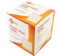 JFA Medical Premium Sterile Gauze Swabs 10cm x 10cm - Pack of 100