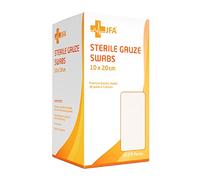 JFA Medical Premium Sterile Gauze Swabs 10cm x 20cm - Pack of 100