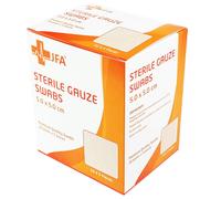JFA Medical Premium Sterile Gauze Swabs 5cm x 5cm - Pack of 100