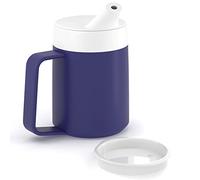JFA Supplies 1 Handle 165ml Blue Adult Drinking Mug/Drinking Cup/Sippy Cup/Non Spill Cup