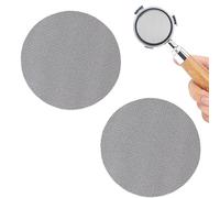 JFangZHZH 2 Pcs 51mm Coffee Portafilter Puck Screen,1.7mm Thickness 150 μm,Espresso Puck Screen,Coffe Filter Screen,Coffee Filter Mesh Plate,Stainless Steel for Barista Coffe Basket